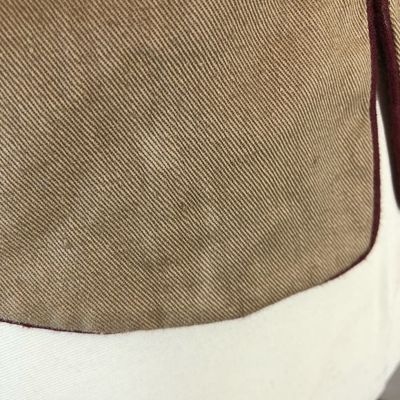 Wyeth by Todd Magill Military Jacket tan purple with buttons Ralph Lauren Anthro - Picture 6 of 8